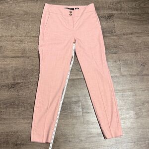 RW&CO. Straight Leg Pink Ankle Pants